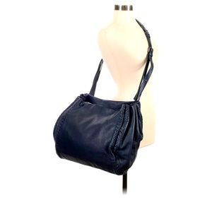 Vintage blue Bottega Veneta crossbody bag